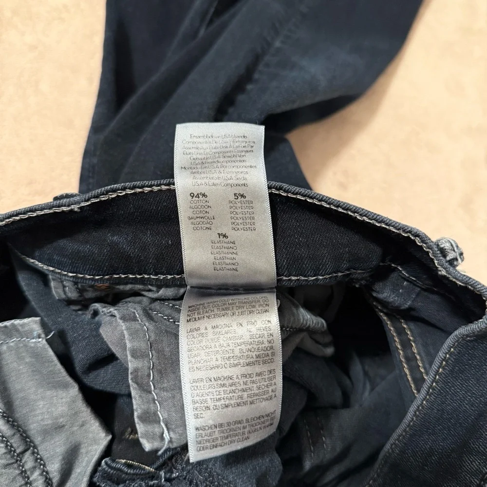 Mother the stunner zip two step fray high rise Jean size 30/L28 - Picture 10 of 16